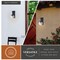 Vaxcel Keeler 1 Light Matte Black Indoor Outdoor Wall Sconce Clear Glass Globe Shade, LED Compatible T0714 - alternate 3
